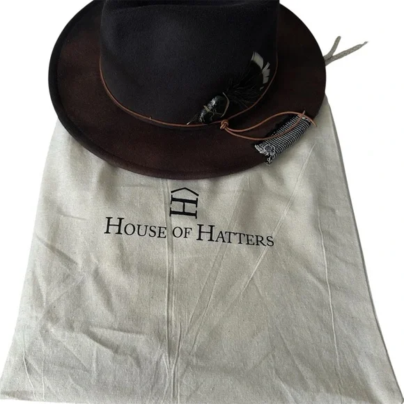 House of Hatters - Gabriel, New with Bag - Adjustable size  21 ¼ to 23 ¼ inches - Picture 10 of 11